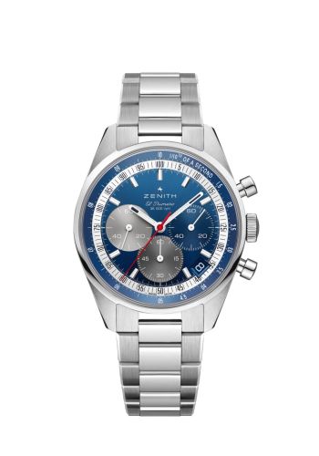 Zenith Chronomaster Original Stainless Steel / Blue / Bracelet